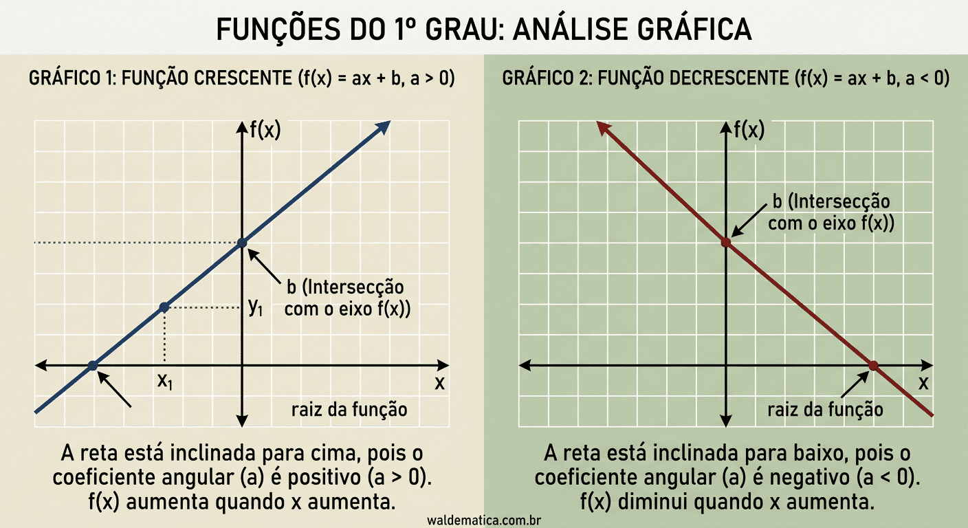 Função do 1º Grau: aprenda a interpretar gráficos, encontrar a lei da função e resolver questões