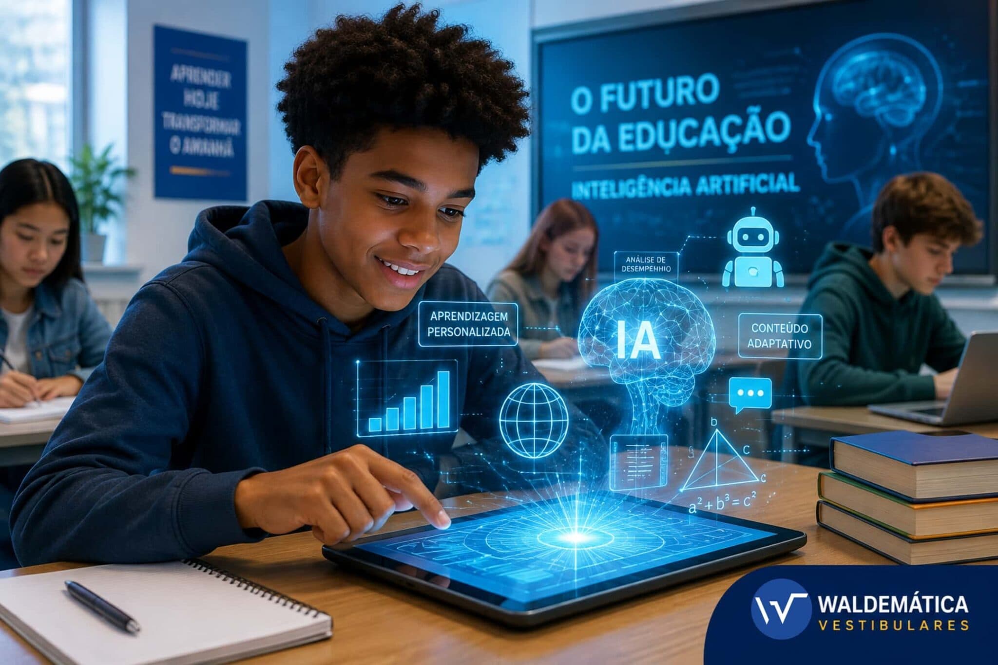 O Futuro da Educação com Inteligência Artificial: Como Será Estudar nos Próximos Anos?